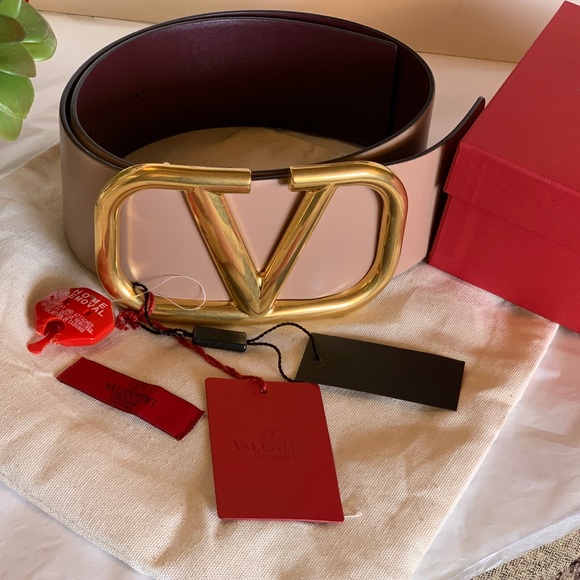 Valentino Garavani Accessories - Valentino V-Logo Reversible Belt